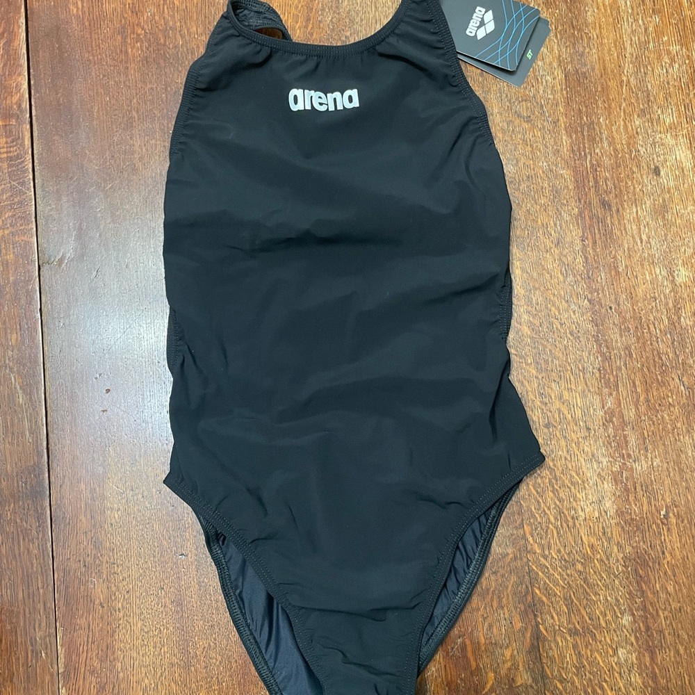 Women’s size 28 NWT Arena Black Legless tech suit 12&under approved